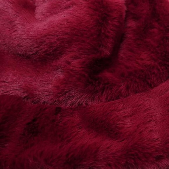 Winter bucket fluffy faux fur hat - Picture 3 of 5